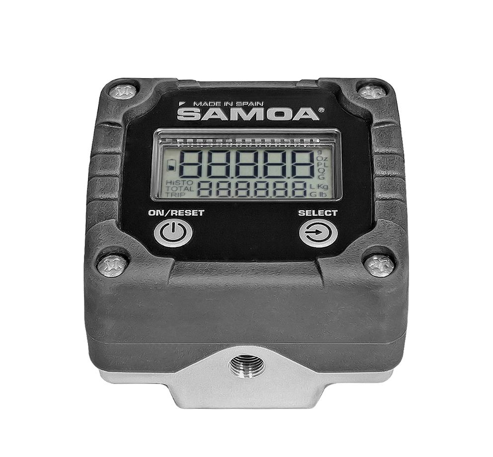 OVAL GEAR IN-LINE DIGITAL GREASE METER, EGM700 SERIES, 2,5 KG/MIN