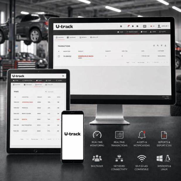 U·TRACK, PC SOFTWARE FOR NEX·U· SYSTEM