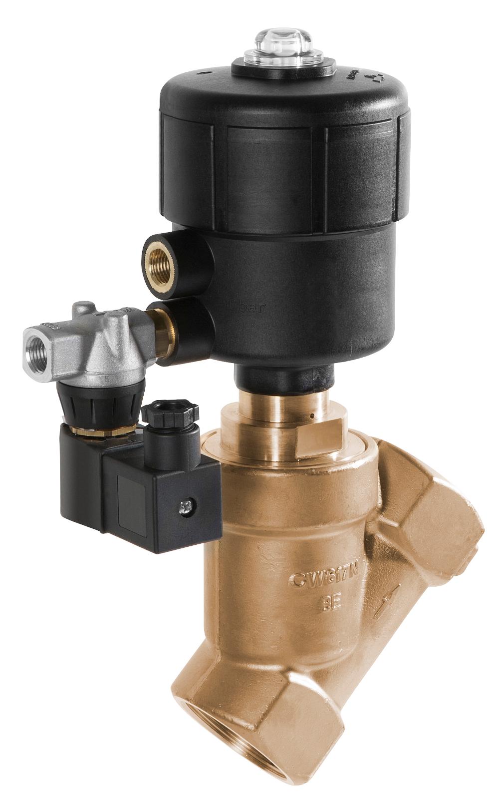 ELECTRO-PNEUMATIC VALVE, 10 BAR