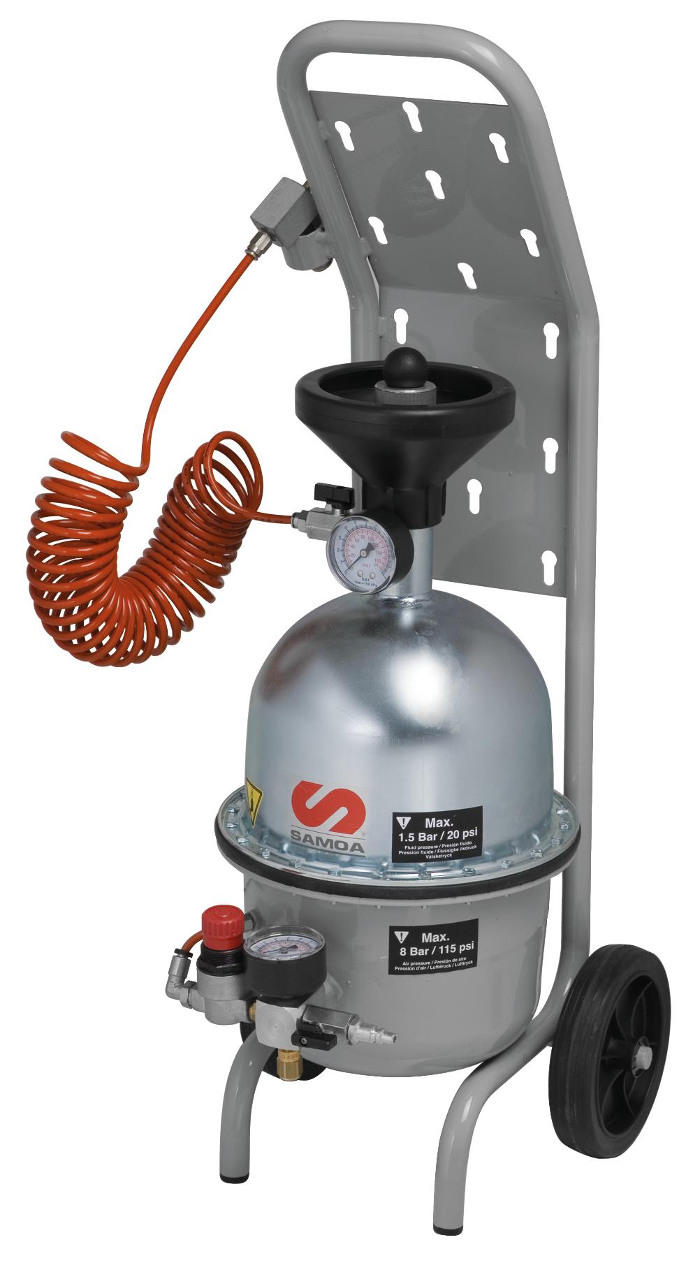 WASTE BRAKE FLUID MOBILE SUCTION UNIT, 5 L