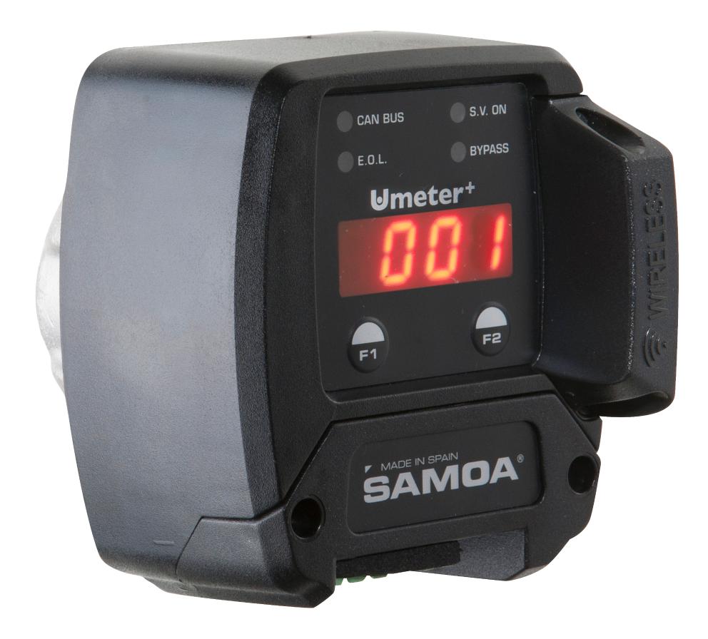 U·METER+, FLOW METER WITH BLUETOOTH, STAINLESS STEEL, 1/2