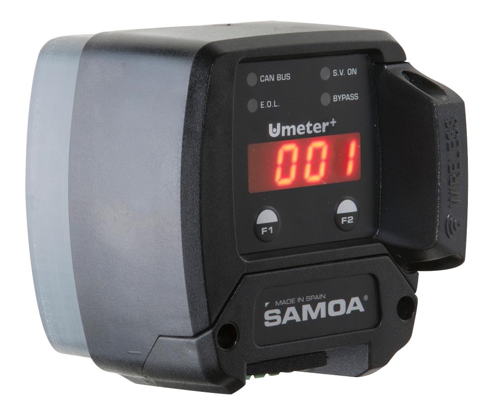 U·METER+, FLOW METER WITH BLUETOOTH, PP, 1/2