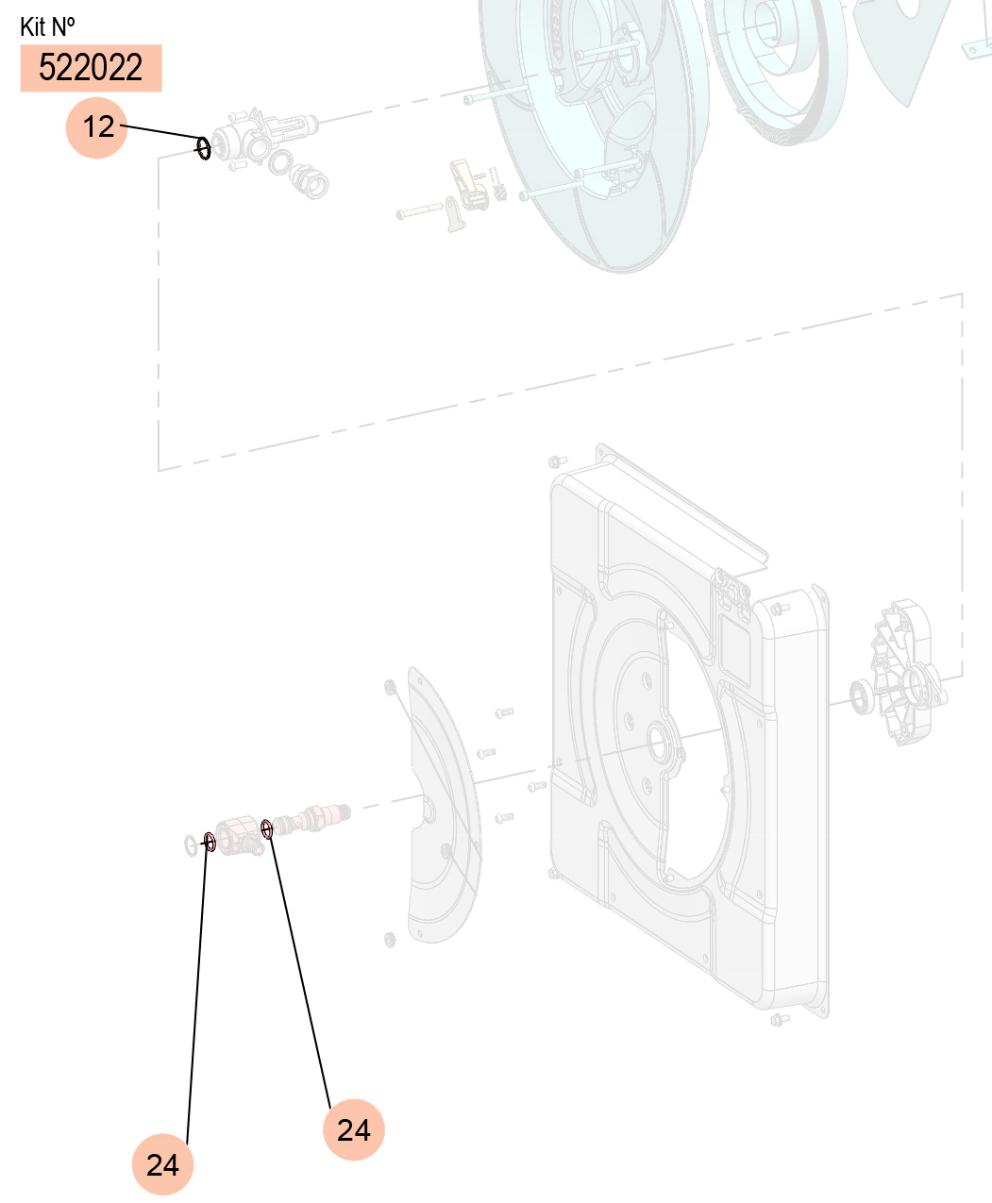 SEALS KIT, 522022 CODE