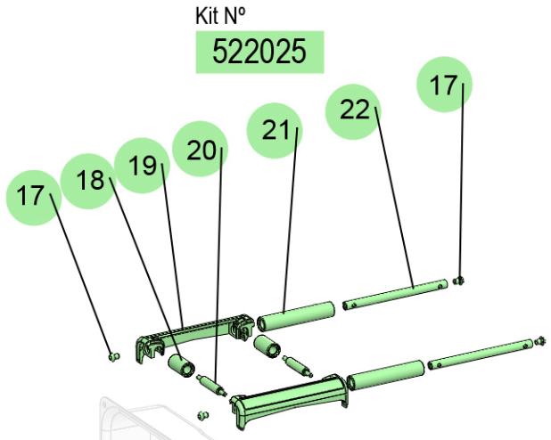 HOSE OUTLET KIT, 522025 CODE