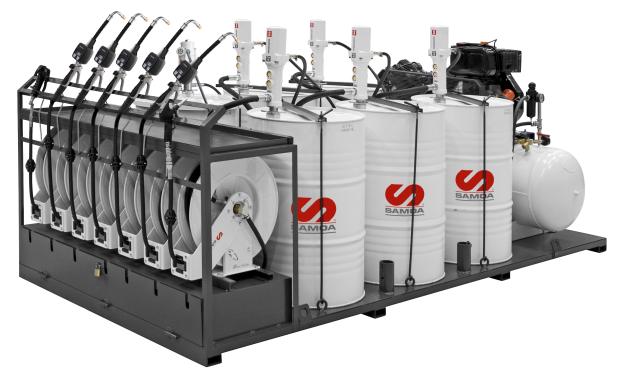 PLATAFORMA DE SERVICIO EMBARCABLE PARA SUMINISTRO DE FLUIDOS, 1500 KG