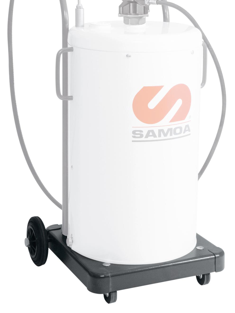 CARENADO DE PROTECCIÓN CON BASE Y RUEDAS, BIDÓN 50 KG