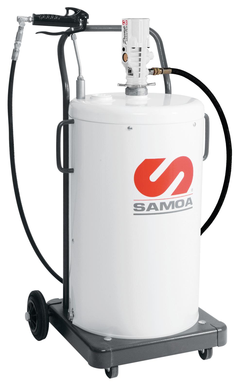 PUMPMASTER 3 - 55:1 RATIO GREASE PNEUMATIC PUMP, 50 KG DRUM MOBILEPACKAGE, SHIELDED PACKAGE