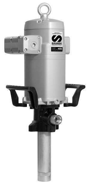 PNEUMATIC PISTON OIL PUMP, PUMPMASTER 45, PM45 - 10:1, STUB, NPT
