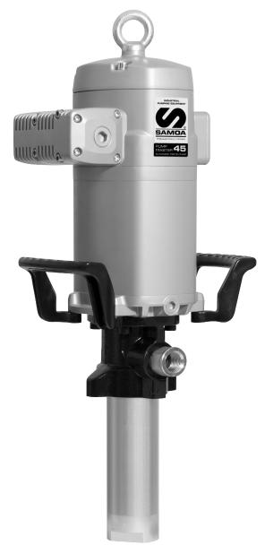 PNEUMATIC PISTON OIL PUMP, PUMPMASTER 45, PM45 - 6:1, STUB, NPT