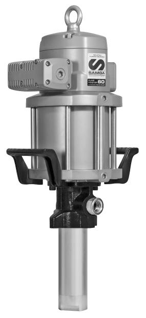 PNEUMATIC PISTON OIL PUMP, PUMPMASTER 60, PM60 - 12:1, STUB, NPT