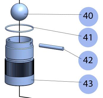 PM35-5:1 FOOT VALVE KIT (NPT)
