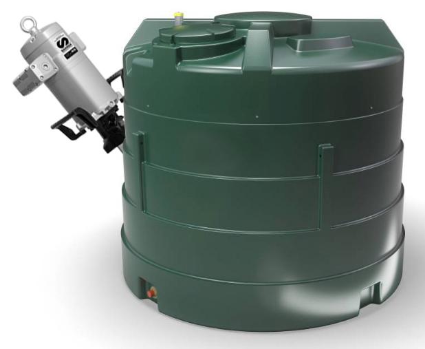 PUMPMASTER 45 - 70:1 RATIO GREASE PNEUMATIC PUMP, TANK SIDE MOUNTED KIT