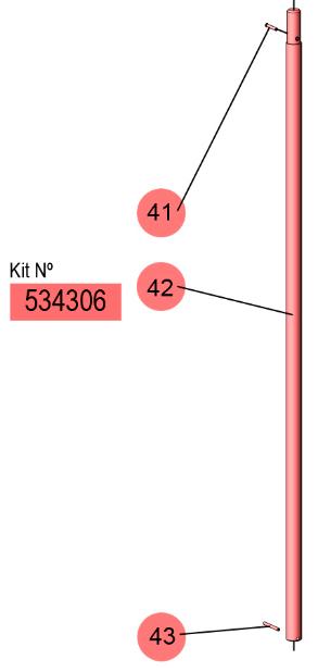 (SHORT) CONN. ROD KIT, PM45-10:1/PM80-35:1
