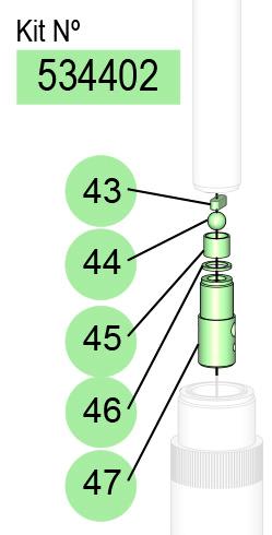 PM35-20:1 / PM45-40:1/PM45-70:1/PM60-80:1 UPPER VALVE KIT