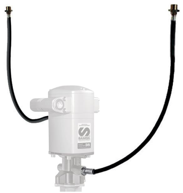 CONNECTION KIT FOR GREASE PISTON PUMP, PM35