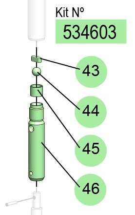 PM35-60:1 UPPER VALVE KIT