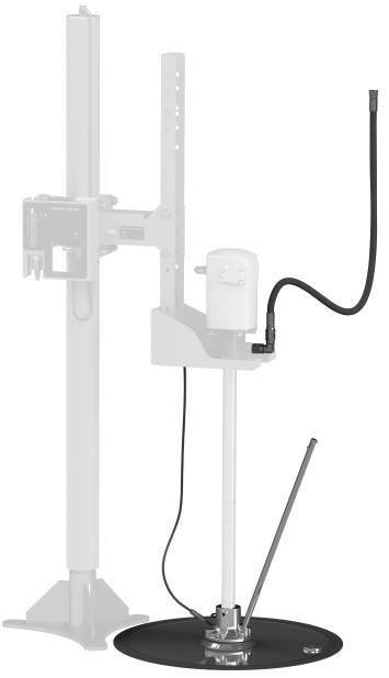 CONNECTION KIT FOR GREASE PISTON PUMPS, PM35 , SINGLE POST INDUCTOR