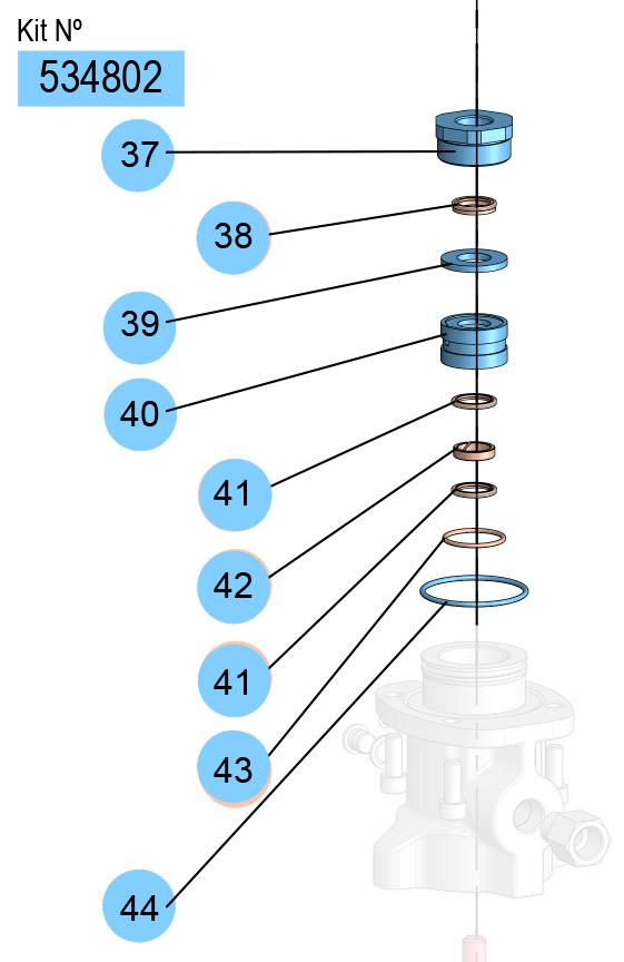 PM60-80:1 AIR PACKING NUT
