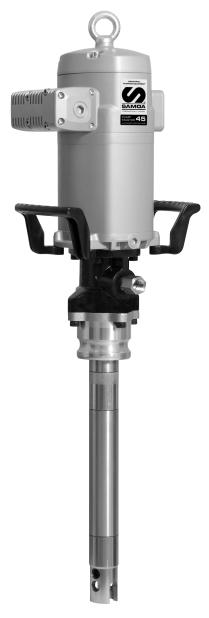 PNEUMATIC PISTON GREASE PUMP, PUMPMASTER 45, PM45 - 70:1 BULK TOTE