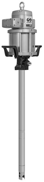 PNEUMATIC PISTON GREASE PUMP, PUMPMASTER 60, PM60 - 80:1, 185 KG (400LB) DRUMS