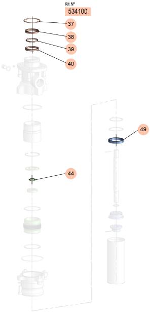 PM60-12:1 / MT LOWER SEAL KIT