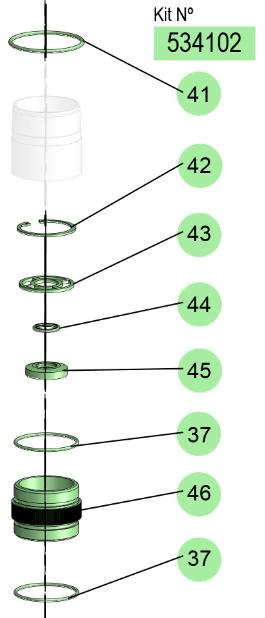 PM60-12:1 / MT UPPER VALVE KIT