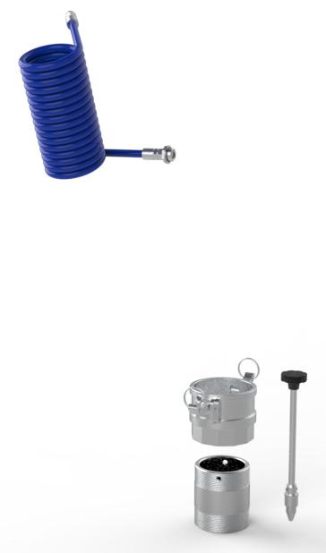 KIT DE CONEXIÓN PARA GRASA, BOMBAS PM60 - 12:1, INDUCTOR BIPOSTE