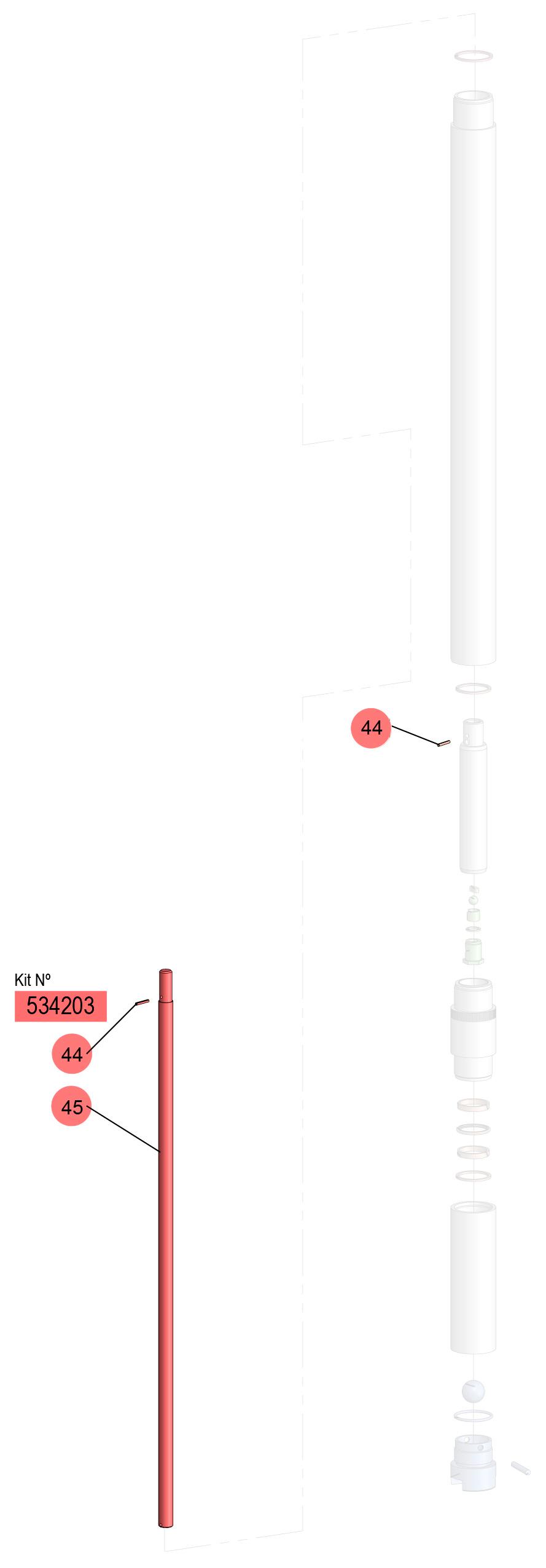 PM45-25:1 CONNECTION ROD KIT