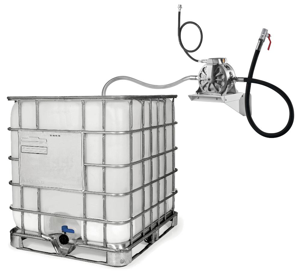 DF100 1:1 - FLUID TRANSFER PNEUMATIC PUMP, 100 L/MIN, WALL MOUNTED KIT