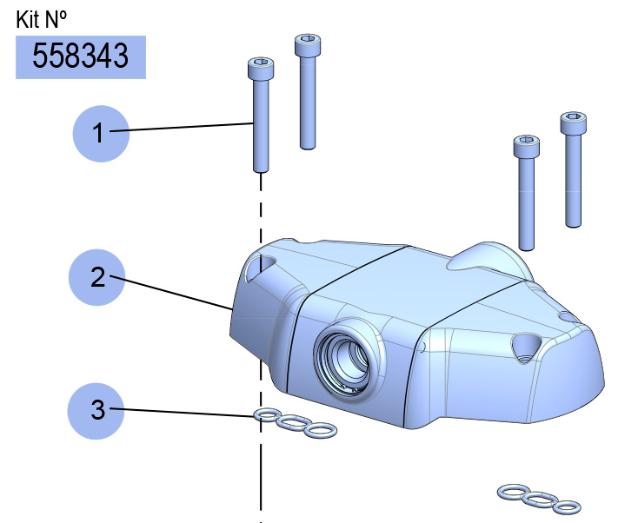 DF-50 / DF-30 AIR MOTOR KIT, 558343 CODE