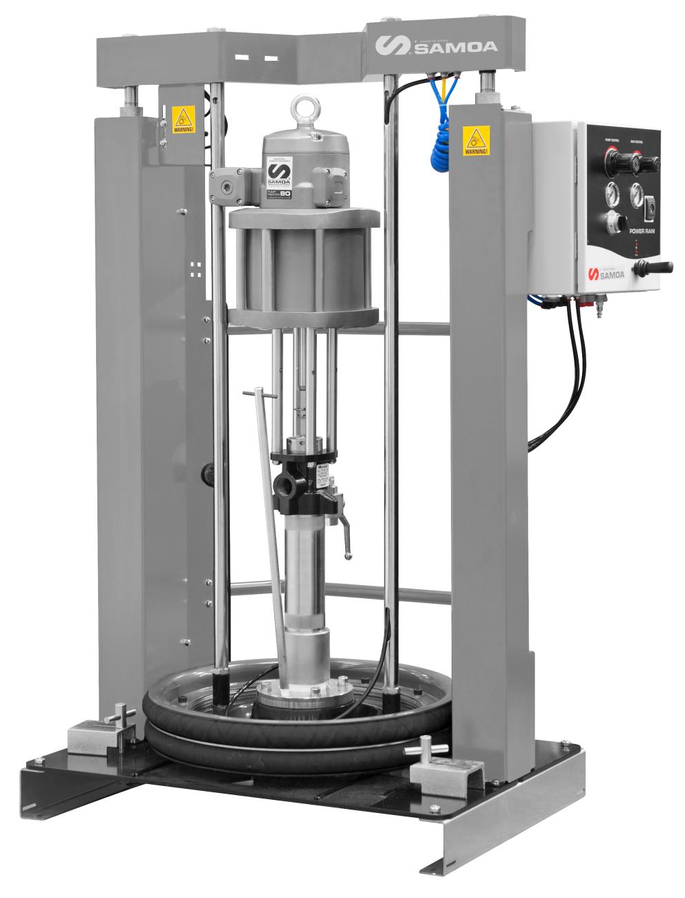 PUMPMASTER 100 - 16:1 RATIO INK PNEUMATIC PUMP, 200 KG DRUM PNEUMATIC
AUTOMATIC POWER RAM INDUCTOR PACKAGE