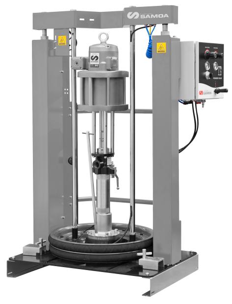 PUMPMASTER 100 - 22:1 RATIO INK PNEUMATIC PUMP, 200 KG DRUM PNEUMATIC
AUTOMATIC POWER RAM INDUCTOR PACKAGE