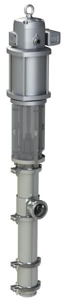 BOMBA NEUMÁTICA DE PISTON SANITARIA PUMPMASTER 60, PM60 - 10:1, MONTAJE
RÁPIDO (QKD), IBC