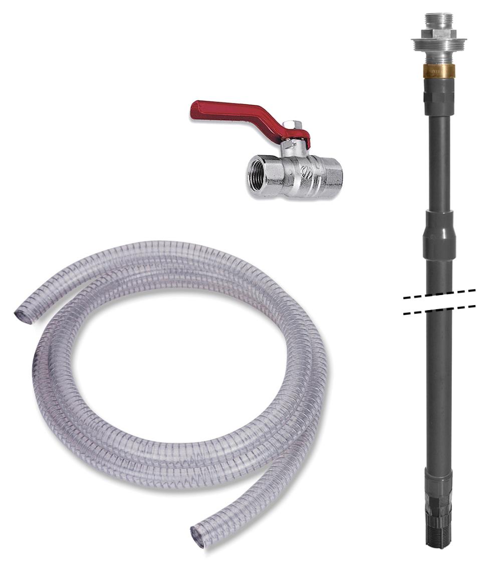 KIT DE SUCCIÓN PARA BOMBAS ELÉCTRICAS, DIESEL