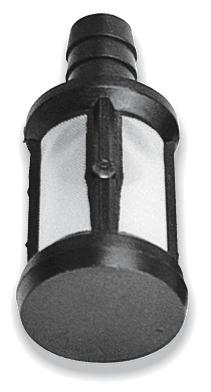 FILTRO PARA MANGUERA DE SUCCIÓN EN TERMOPLÁSTICO, Ø 25 MM