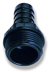 ADAPTADOR HIDRÁULICO DE POLIPROPILENO PARA CONEXIÓN, ESPIGA Ø 19 mm -
1
