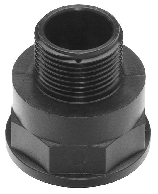 POLYPROPYLENE HYDRAULIC ADAPTER, 1