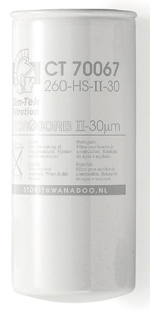REPLACEMENT CARTRIDGE FOR DIESEL FILTER 689098