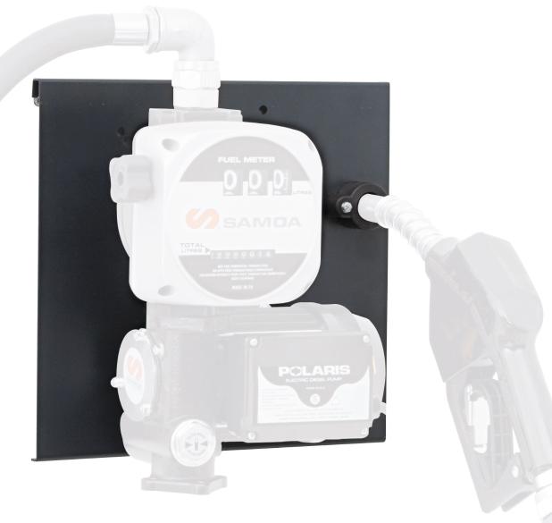SOPORTE MURAL DE PISTOLA PARA BOMBAS ELÉCTRICAS SERIE POLARIS DIÉSEL (COMPONENTE DE KIT)