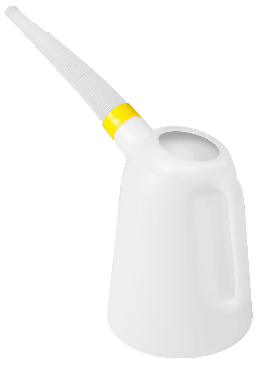 MEDIDOR DE PLÁSTICO GRADUADO, 0 - 5 L