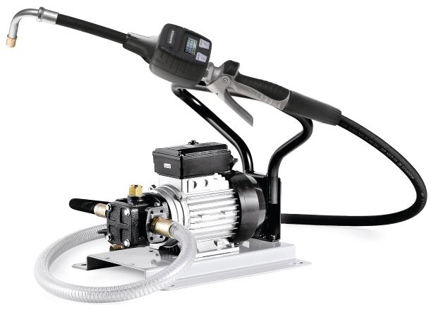 230 V AC FLOWSTAR SERIES PORTABLE ELECTRIC PUMP PACKAGE FOR OIL WITH METERED CONTROL GUN, 10 L/MIN