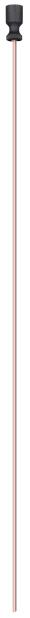 INDIVIDUAL RIGID COPPER WAND, 5 x 4 x 700 MM CANE