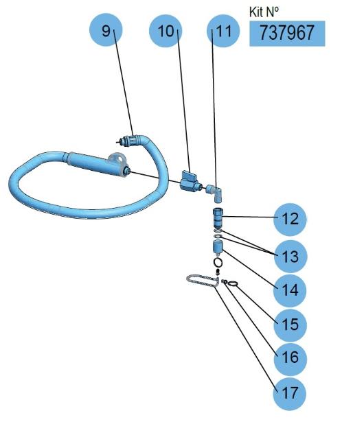 DRAINERS 70 SUCTION HOSE KIT