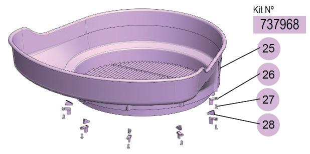 DRAINER100 / COMBO100 EXPANSION FUNNEL KIT