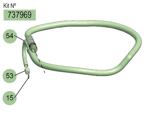 DRAINERS100 DISCHARGE HOSE KIT