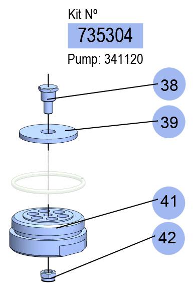 KIT VÁLVULA DE PIE PM4-3,1/L