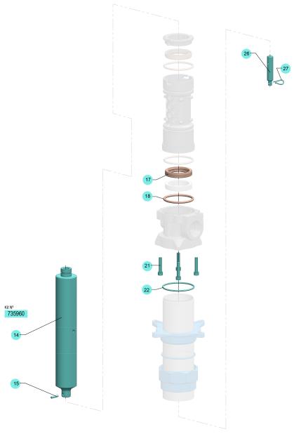 KIT VÁSTAGO PM2 1,1-SP