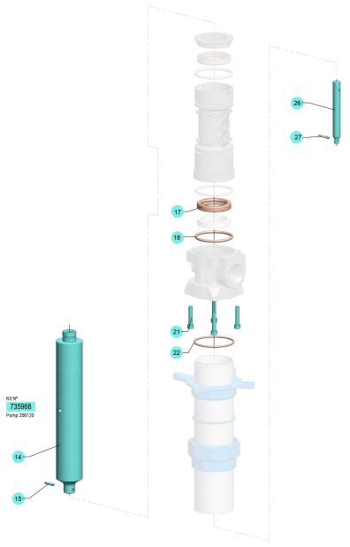 PM2-1:1/ME-ND FLUID PLUNGER KIT