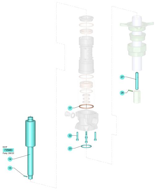PM2-3:1/ME FLUID PLUNGER KIT