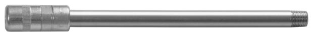 ACOPLAMIENTO RÍGIDO PARA GRASA, EXTENSIÓN RECTA CON BOQUILLA DE 4 GRAPAS
PARA GRASA, 1/8” NPT (MM)